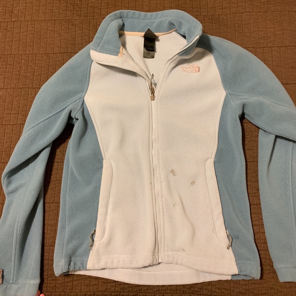 Blue North Face Fleece